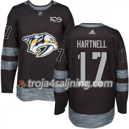 Nashville Predators tröja Scott Hartnell 17 1917-2017 100th Anniversary Adidas Svart Authentic - NHL Tröjor Herr Nashville Predators tröja Scott Hartnell 17 1917-2017 100th Anniversary Adidas Svart Authentic - NHL Tröjor Herr